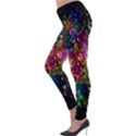 Psychedelic Bubbles Abstract Lightweight Velour Leggings View3