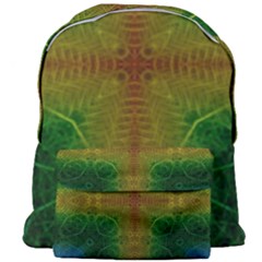 Psychedelic Screen Trippy Giant Full Print Backpack by Modalart