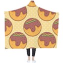 Takoyaki Food Seamless Pattern Wearable Blanket View2