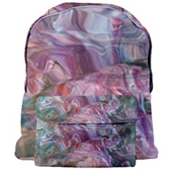 Blended Waves Giant Full Print Backpack by kaleidomarblingart