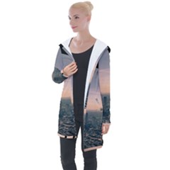 Shibuyasky Shibuya Tokyo Japan Longline Hooded Cardigan by Sarkoni