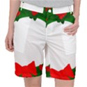 Holiday Wreath Women s Pocket Shorts View1