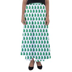 Christmas,tree,tree,holidays Flared Maxi Skirt by Amaryn4rt