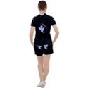 Ghost Night Night Sky Small Sweet Women s T-Shirt and Shorts Set View2