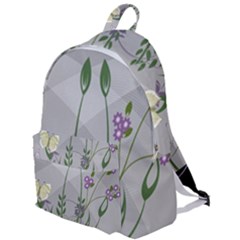 Flower Butterfly Pot The Plain Backpack by Sarkoni