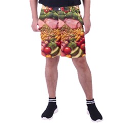 Fruit Snack Diet Bio Food Healthy Men s Pocket Shorts by Sarkoni