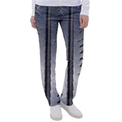 Mature Black Auto Altreifen Rubber Pattern Texture Car Women s Casual Pants by Amaryn4rt