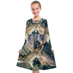 Architecture Buildings City Kids  Midi Sailor Dress by Amaryn4rt