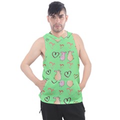 Pig Heart Digital Men s Sleeveless Hoodie by Ravend