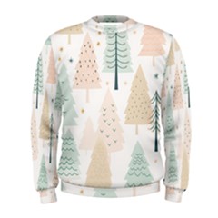 Trees Christmas Men s Sweatshirt by Ravend