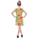 Flowers Petals Leaves Plants Kids  Cross Web Dress View2