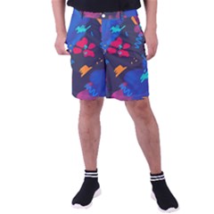 Patterns Rosebuds Men s Pocket Shorts by Ndabl3x