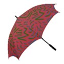 Pattern Saying Wavy Golf Umbrellas View2