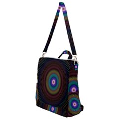 Artskop Kaleidoscope Pattern Crossbody Backpack by Sarkoni