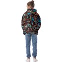 Stained Glass Mosaic Abstract Kids  Oversized Hoodie View2