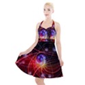 Physics Quantum Physics Particles Halter Party Swing Dress  View1