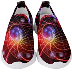 Physics Quantum Physics Particles Kids  Slip On Sneakers by Sarkoni