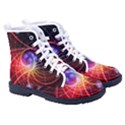 Physics Quantum Physics Particles Women s High-Top Canvas Sneakers View3