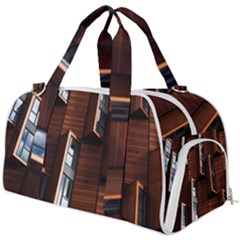 Abstract Architecture Building Business Burner Gym Duffel Bag by Amaryn4rt