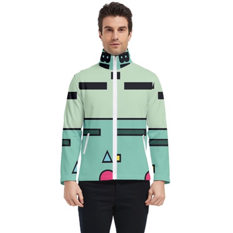 Adventure Time Beemo Bmo Illustration Cartoons Men s Bomber Jacket by Sarkoni