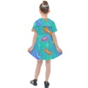 Non Seamless Pattern Blues Bright Kids  Sailor Dress View2