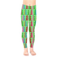 Christmas Background Paper Kids  Leggings by Modalart