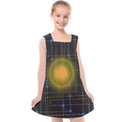 Technology System Kids  Cross Back Dress by Modalart