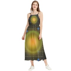 Technology System Boho Sleeveless Summer Dress by Modalart