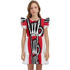 Cool Music Kids  Winged Sleeve Dress by Modalart