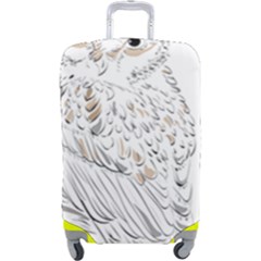 Owl Bird Wildlife Bird Of Prey Luggage Cover (large) by Modalart