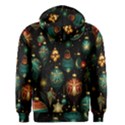 Christmas Ornaments Pattern Men s Zipper Hoodie View2