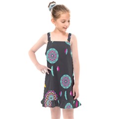 Dreamcatcher Seamless American Kids  Overall Dress by Ravend