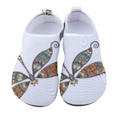 Pattern Dragonfly Background Kids  Sock-style Water Shoes by Ravend