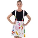 Summer Fair Food Goldfish Velvet Suspender Skater Skirt View1