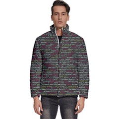 Full Frame Shot Of Abstract Pattern Men s Puffer Bubble Jacket Coat by Amaryn4rt