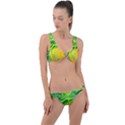 Zitro Abstract Sour Texture Food Ring Detail Crop Bikini Set View1