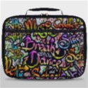 Graffiti Word Seamless Pattern Full Print Lunch Bag View1
