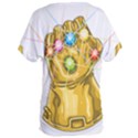 The Infinity Gauntlet Thanos Women s Oversized T-Shirt View2