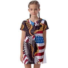 American Eagle Clip Art Kids  Asymmetric Collar Dress by Maspions