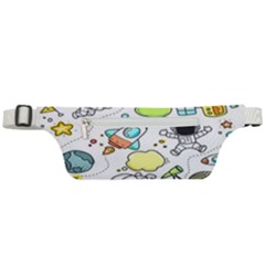 Sketch Cartoon Space Set Active Waist Bag by Hannah976