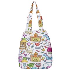 Baby Equipment Child Sketch Hand Center Zip Backpack by Hannah976