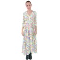 Dots Color Rows Columns Background Button Up Maxi Dress View1