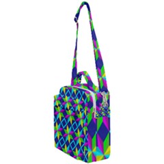 Pattern Star Abstract Background Crossbody Day Bag by Hannah976