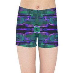 Abstract Pattern Desktop Wallpaper Kids  Sports Shorts by Hannah976