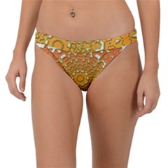 Mandala Background Image Ornament Band Bikini Bottoms by Hannah976