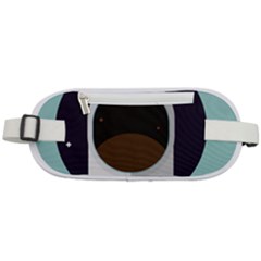 Astronaut Space Astronomy Universe Rounded Waist Pouch by Sarkoni