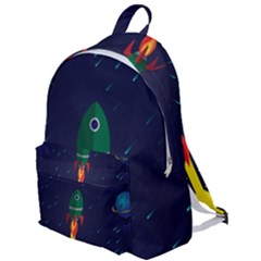 Rocket Halftone Astrology Astronaut The Plain Backpack by Sarkoni