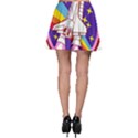 Badge Patch Pink Rainbow Rocket Skater Skirt View2