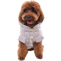 Pattern Pink Cute Sweet Fur Cats Dog Coat by Sarkoni