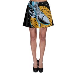 Astronaut Planet Space Science Skater Skirt by Sarkoni